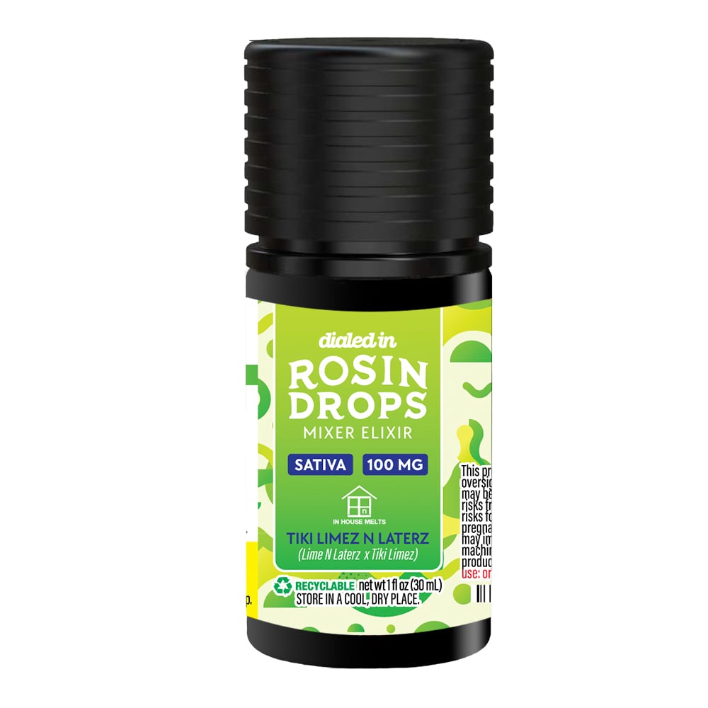 100mg - Tiki Limez N Laterz - Rosin Drops