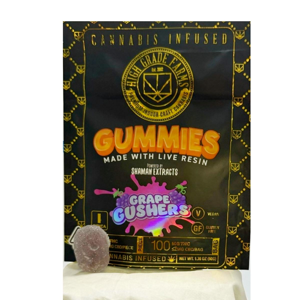 Grape Gushers [10pk] (100mg)