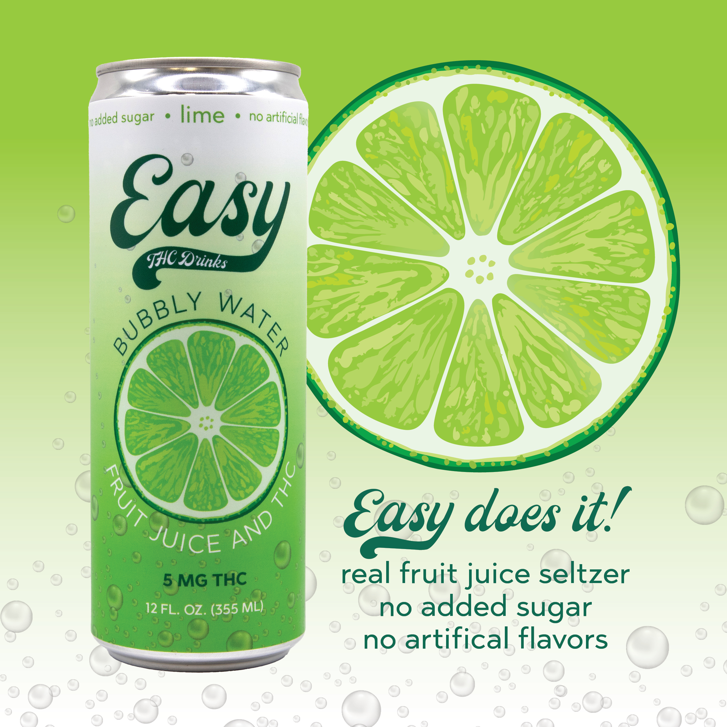 BEV - 5mg Lime Seltzer