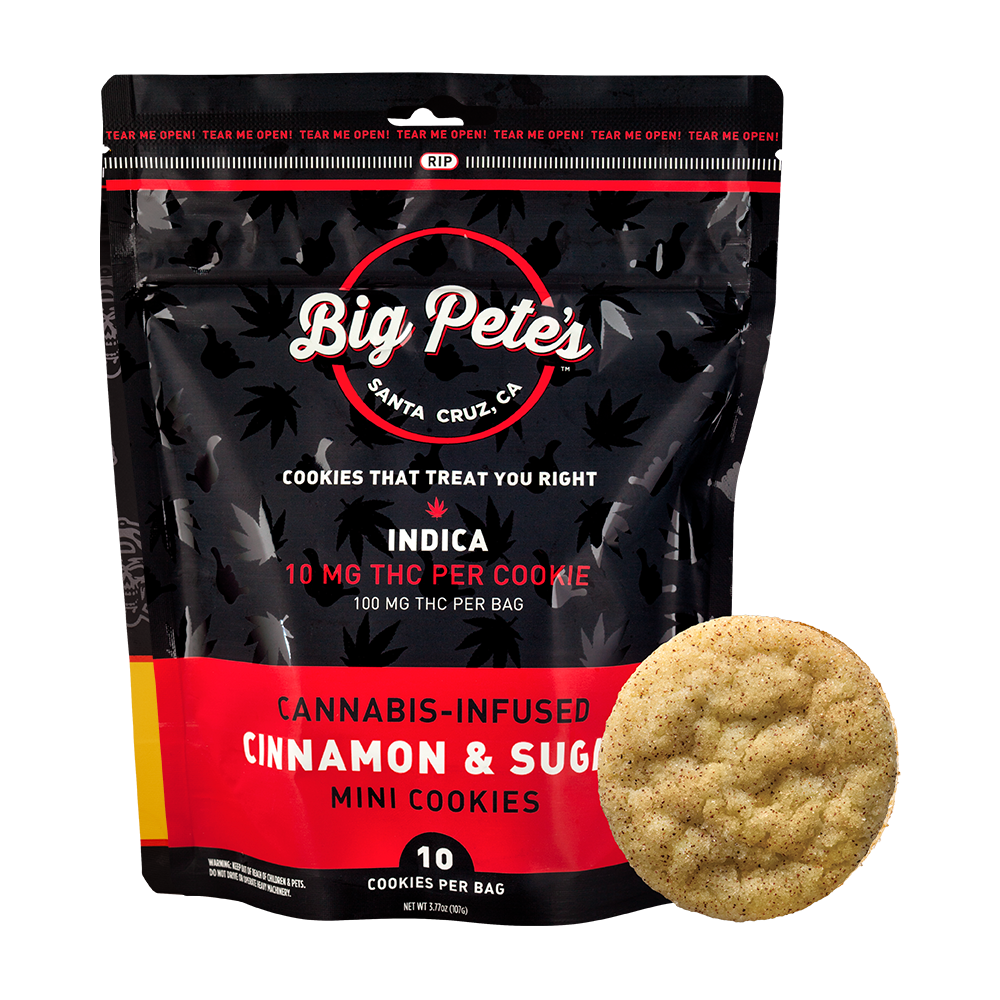 Cinnamon and Sugar Cookies Indica 100mg 10-pack