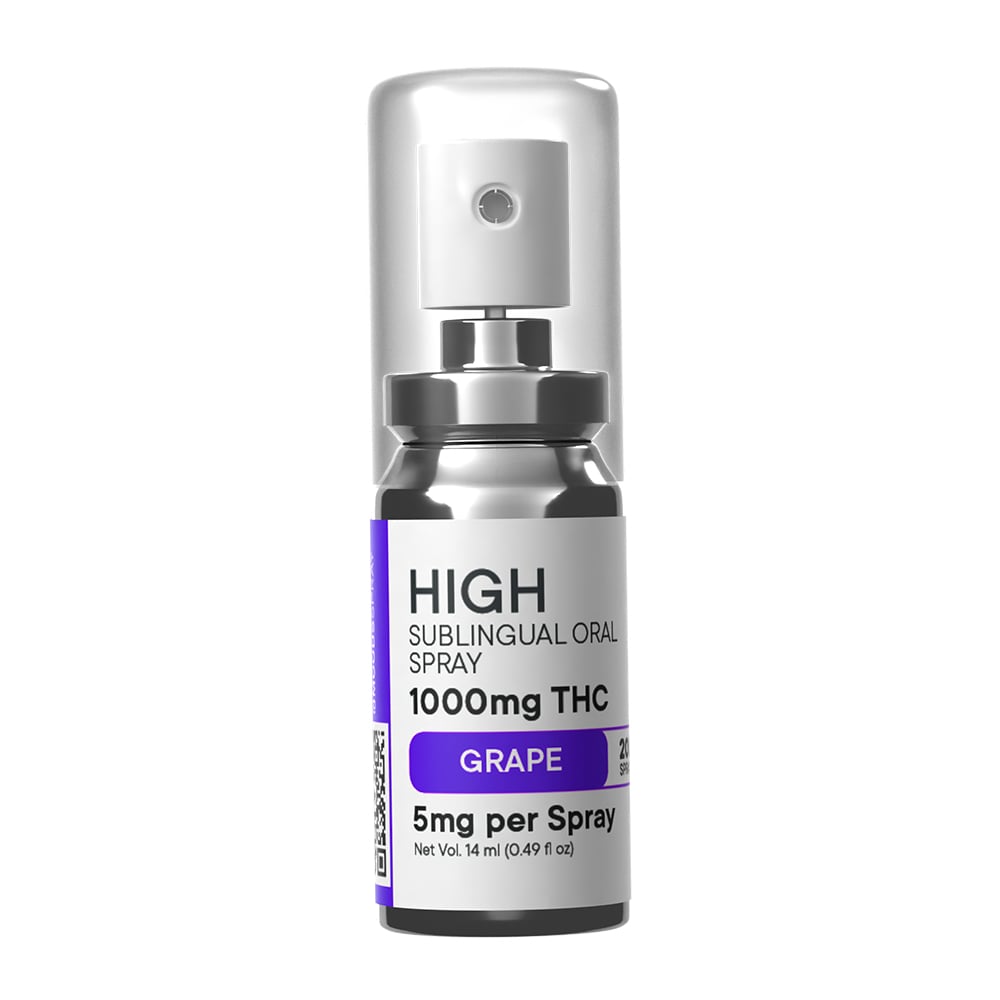 Grape High Spray (1000mg)