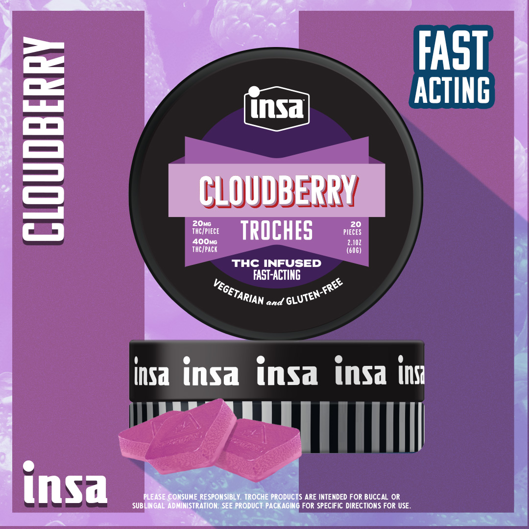 Shop Cloudberry [20pk] (400mg) | Insa - Newtown Square Dispensary
