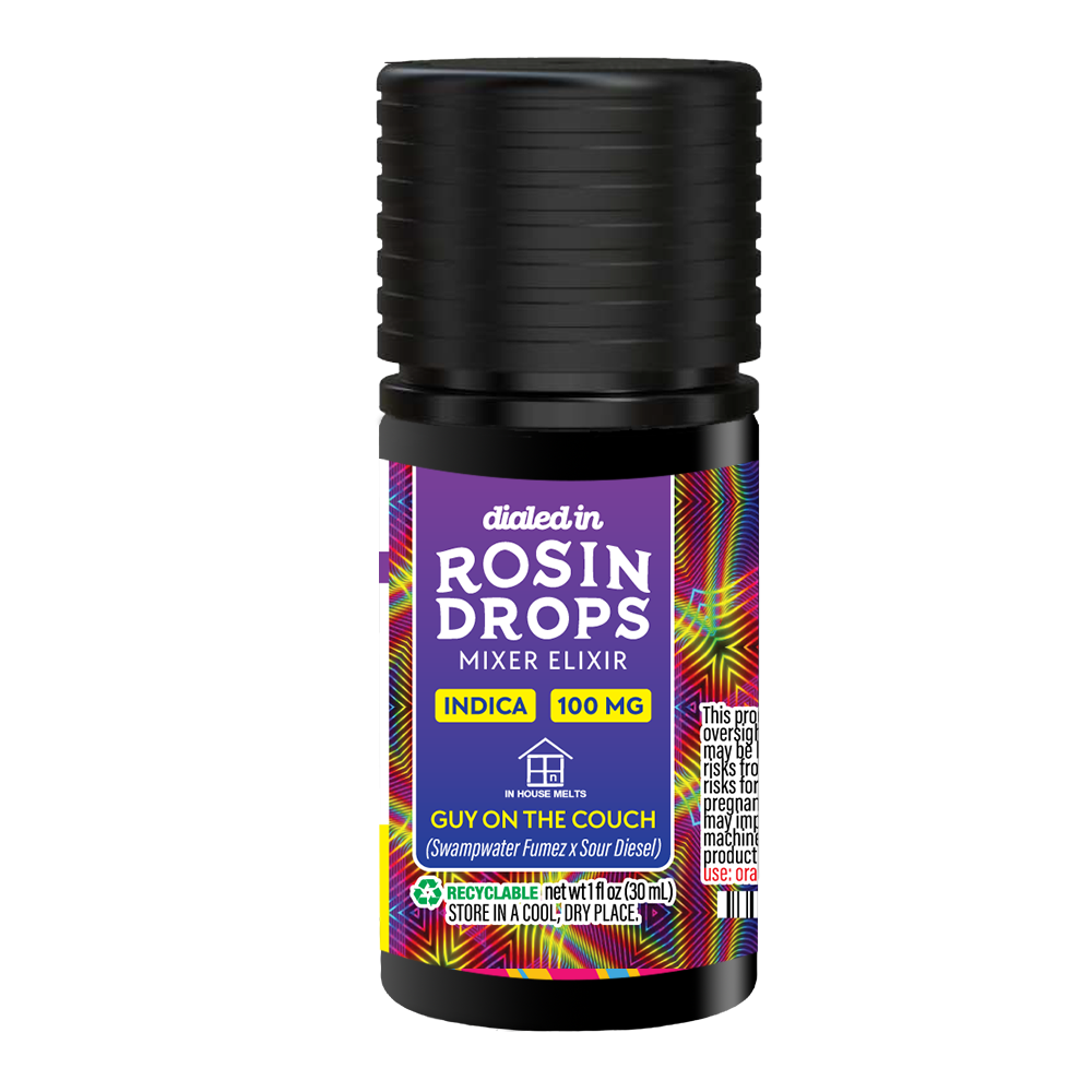 100mg - Guy on the Couch - Rosin Drops
