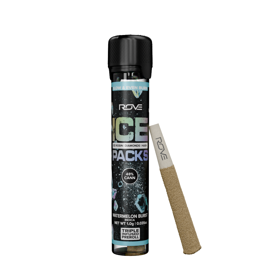 Watermelon Burst - Infused Ice Packs (Rosin, Hash, and Diamonds) [1g]