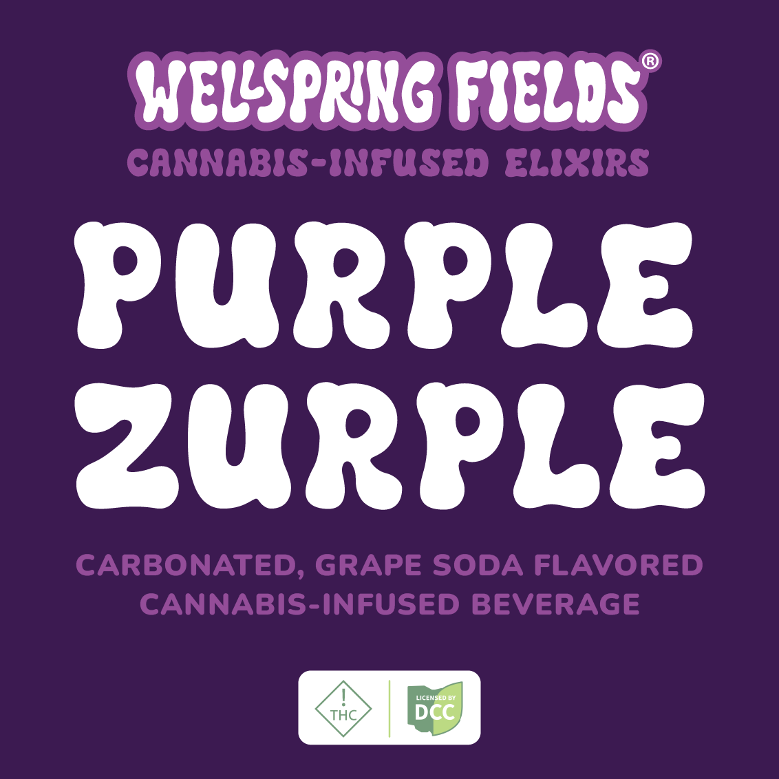 WELLSPRING FIELDS - PURPLE ZURPLE - ELIXIR - [55MG] - 1PK