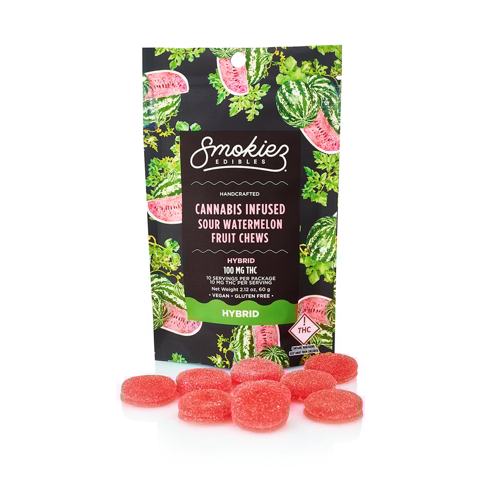 Sour Watermelon - Hybrid [10pk] (100mg)