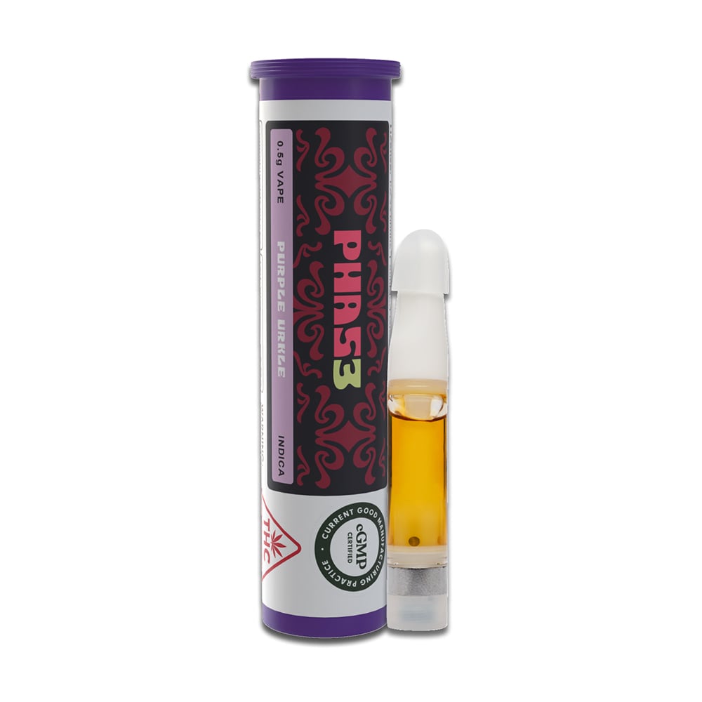 PURPLE URKLE  LIVE RESIN CART  INDICA