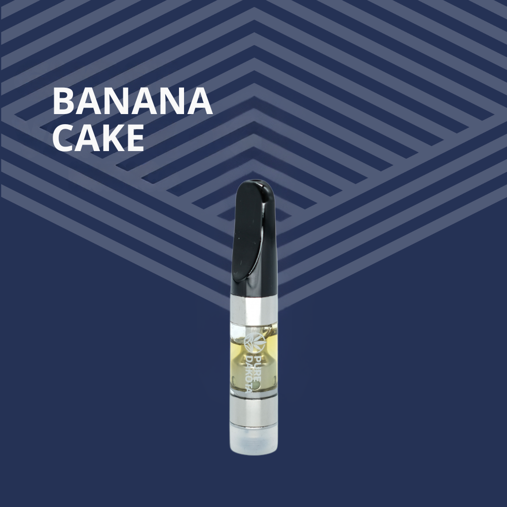 Banana Cake Live Resin Cartridge