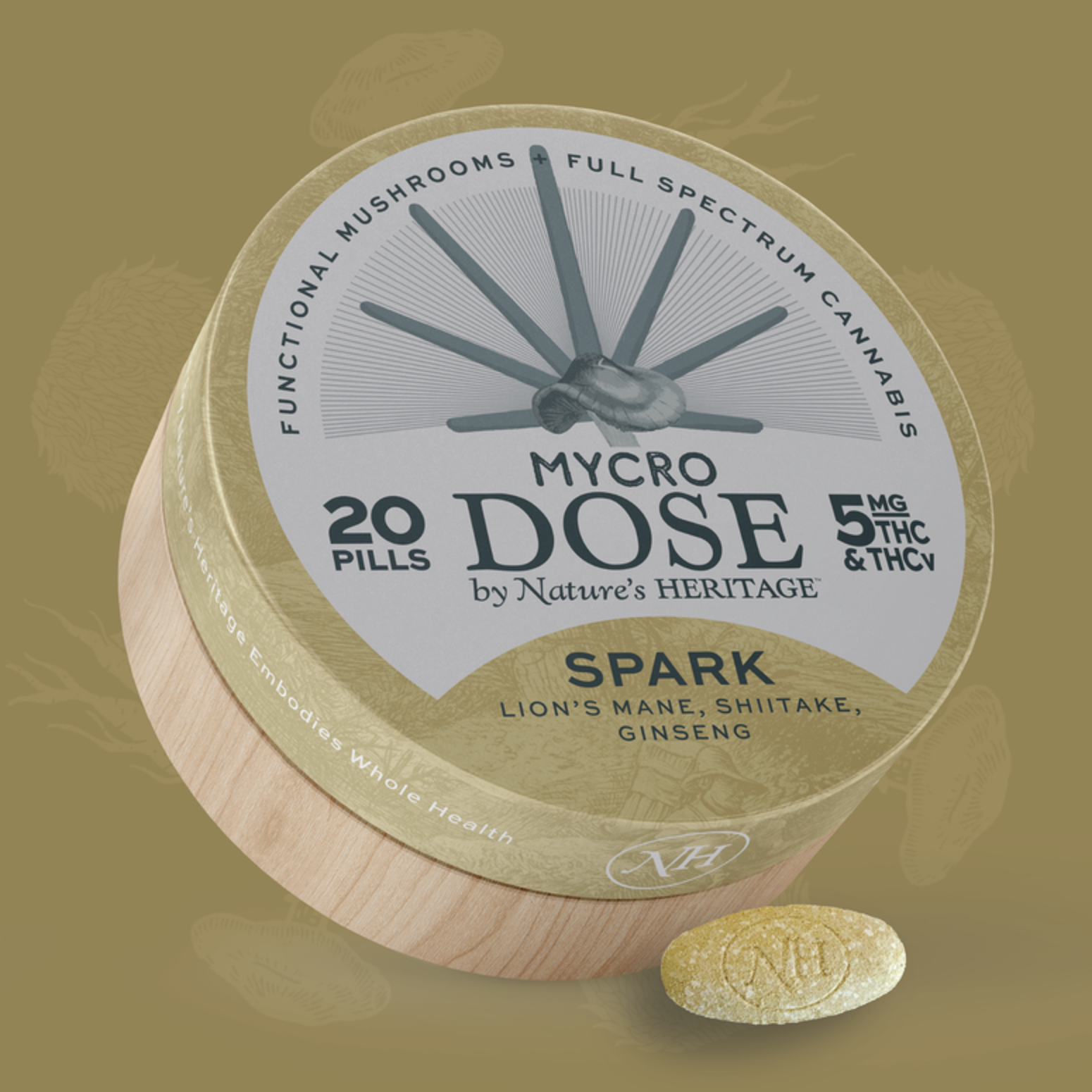 Spark Capsules [20pk] (100mg THC/100mg THCV)