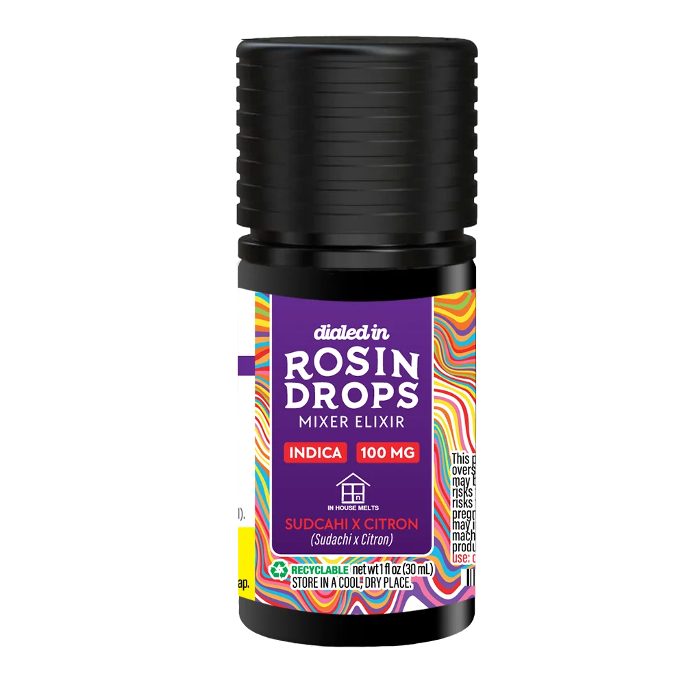 100mg - Sudachi x Citron - Rosin Drops