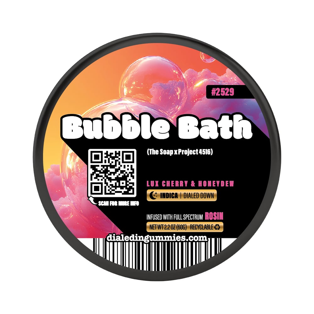 100mg - Bubble Bath #2529 - Rosin Gummies (10pk)
