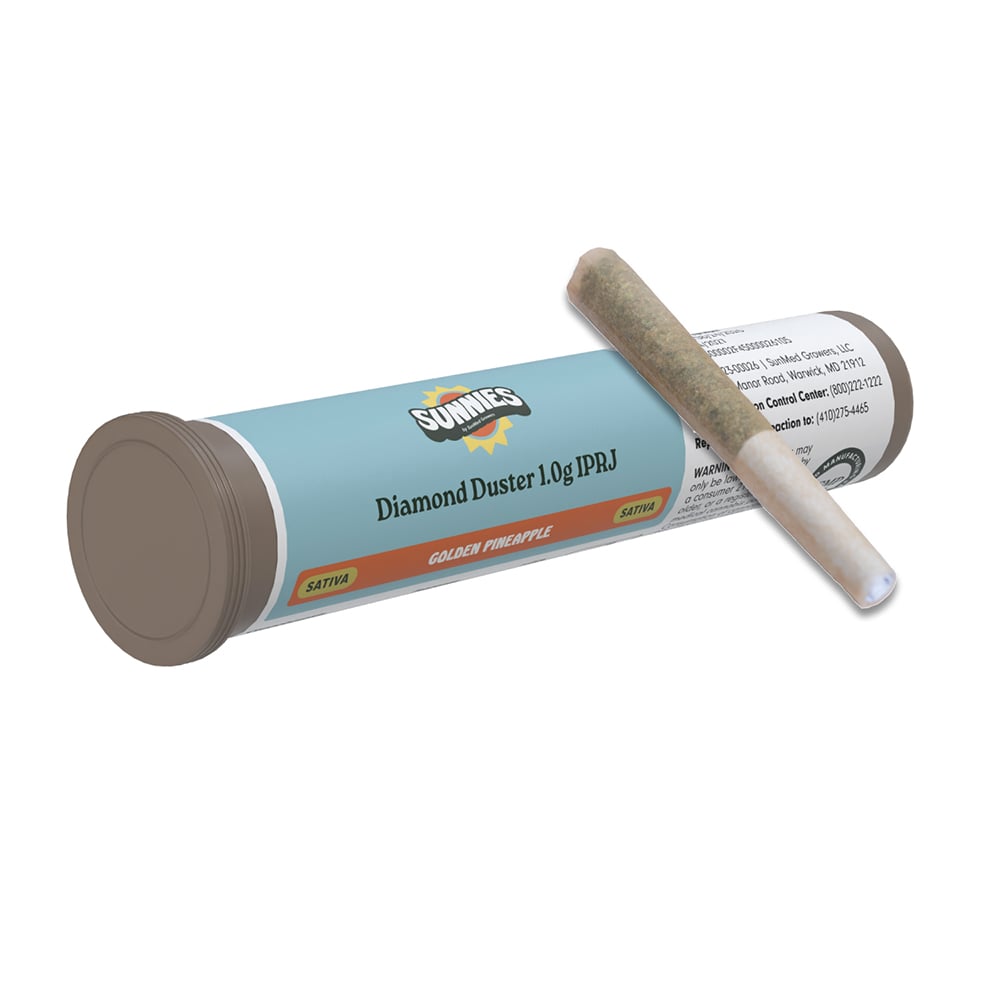 Golden Pineapple Diamond Duster Pre-Roll 1.0g
