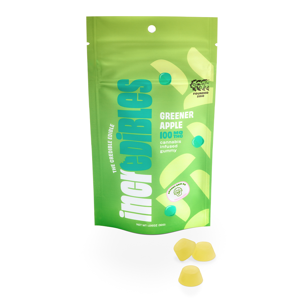 incredibles - Greener Apple - Gummies - 100mg