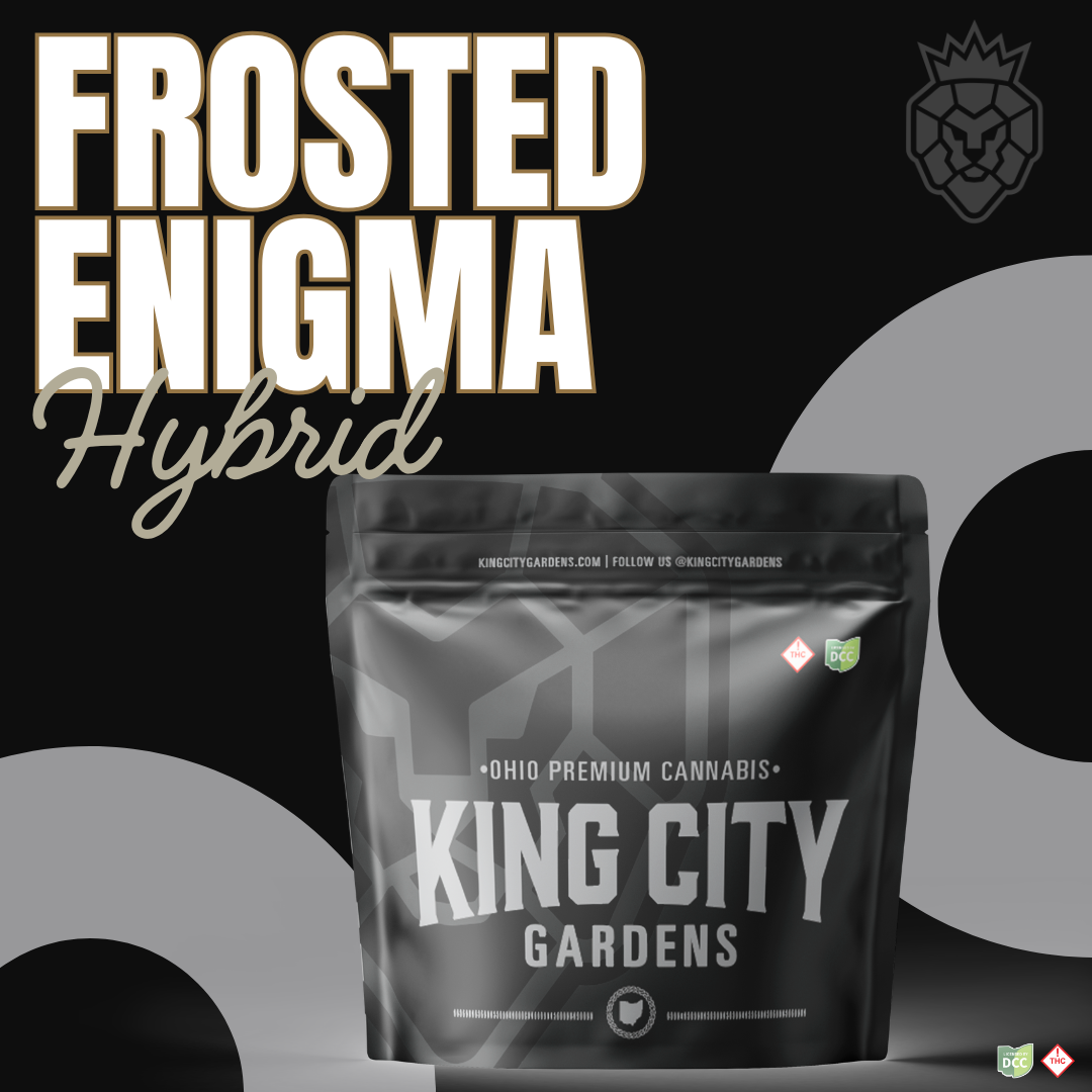 KING CITY GARDENS - FROSTED ENIGMA - SMALLS  HYBRID