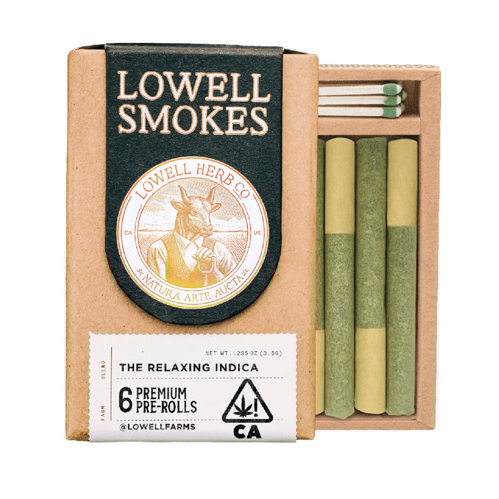 The Relaxing Indica [.6g each / 3.6g total]