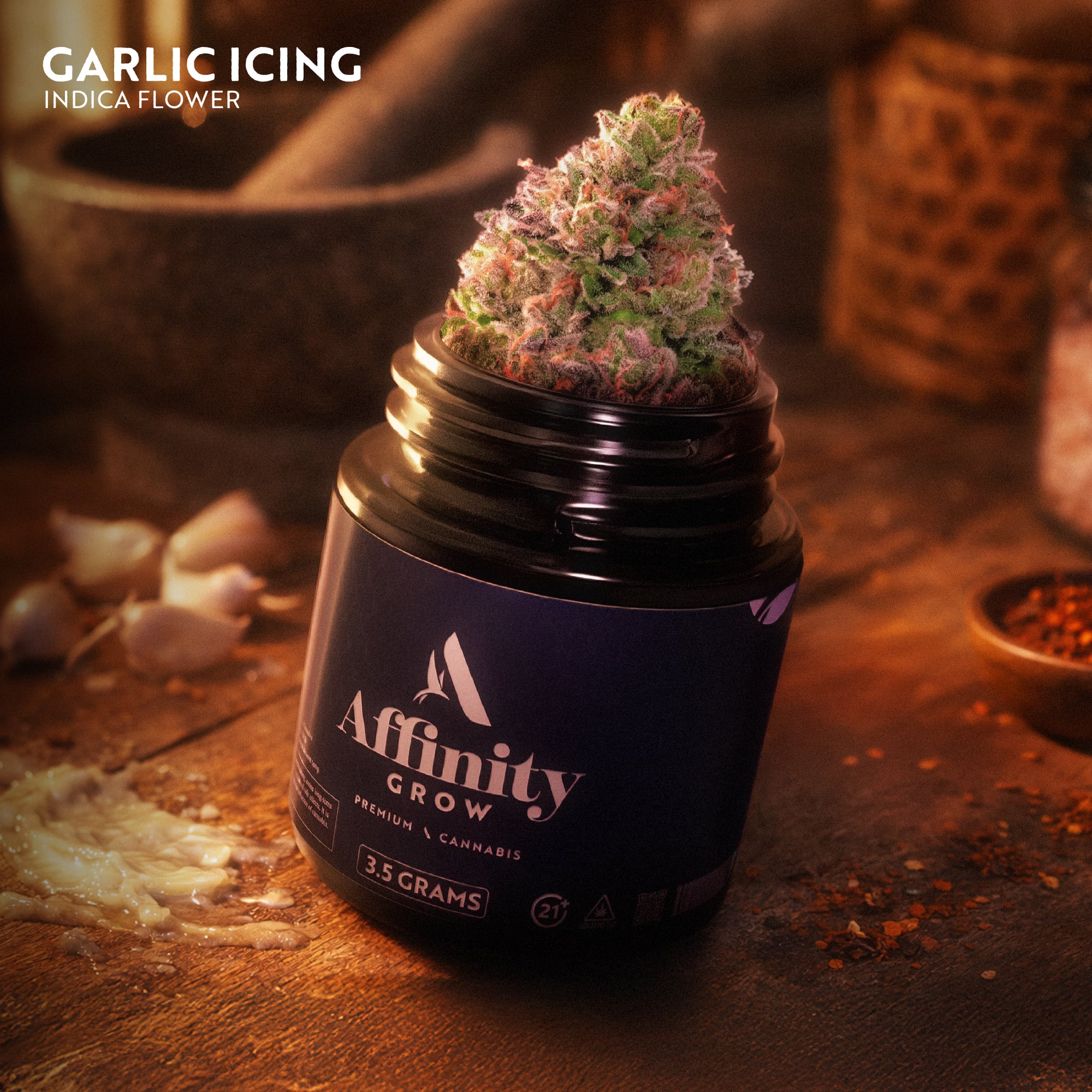 Garlic Icing (I) Flower  C0090000901