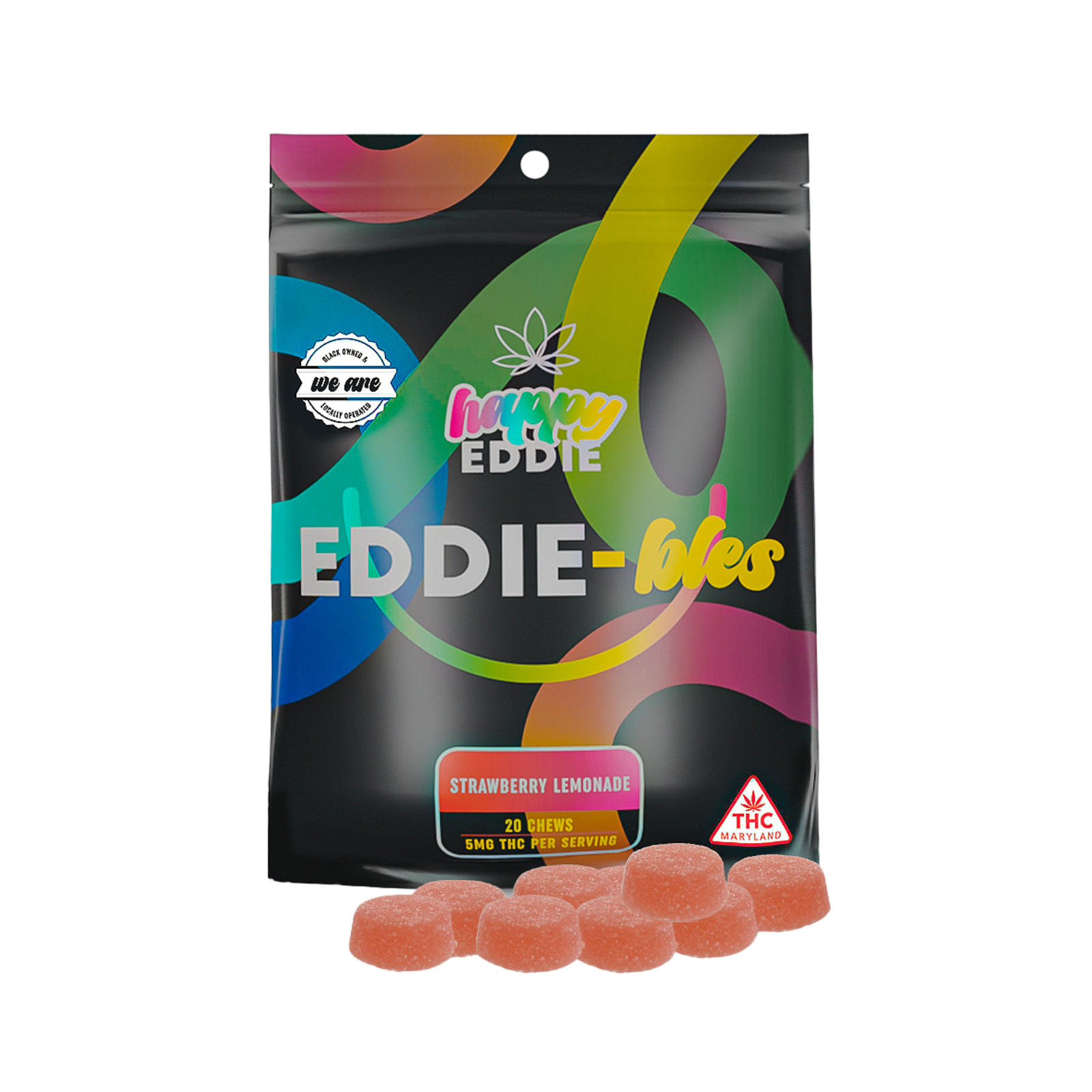 Happy Eddie-bles | Strawberry Lemonade [20pk] (100mg)