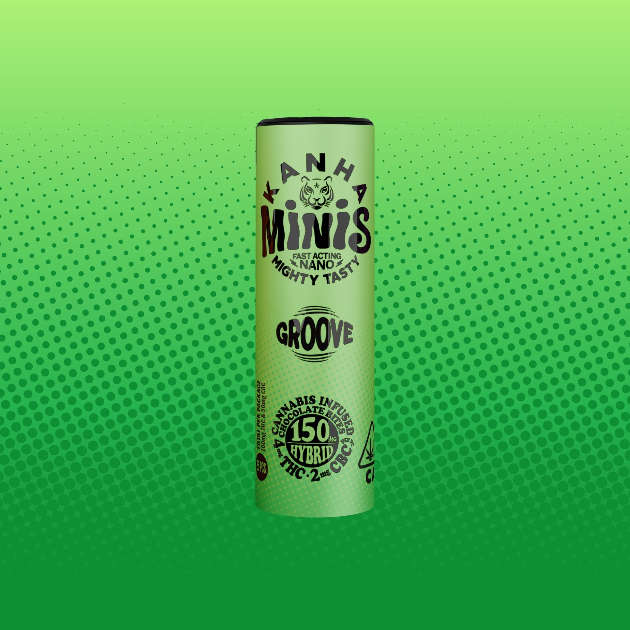 Minis GROOVE [25pk] (100mg THC/50mg CBC)
