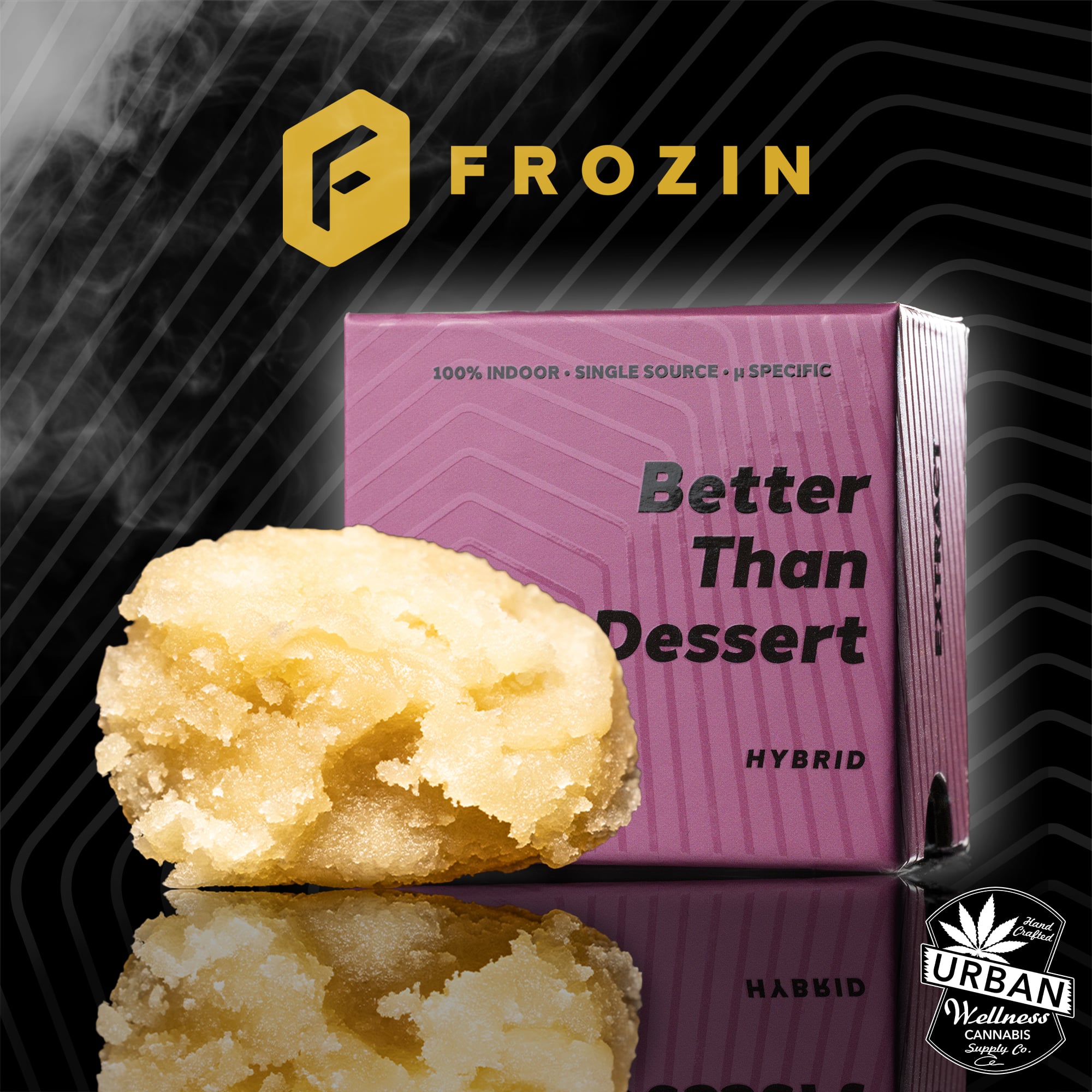 Better Than Dessert - Live Rosin - 90-120u Better Than Dessert - Live Rosin - 90-120u