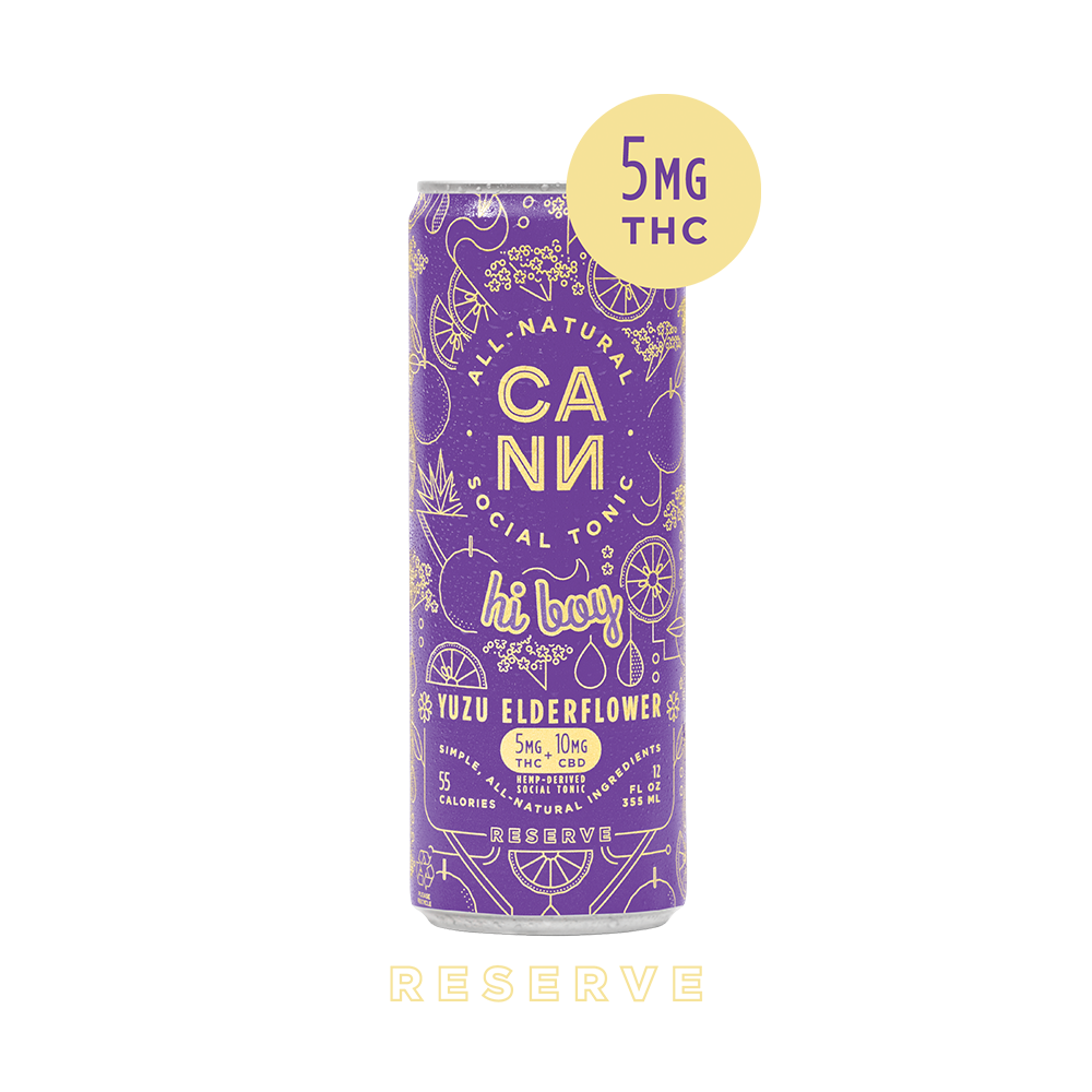 Yuzu Elderflower Hi Boy [4pk] (5mg THC, 10mg CBD per can)