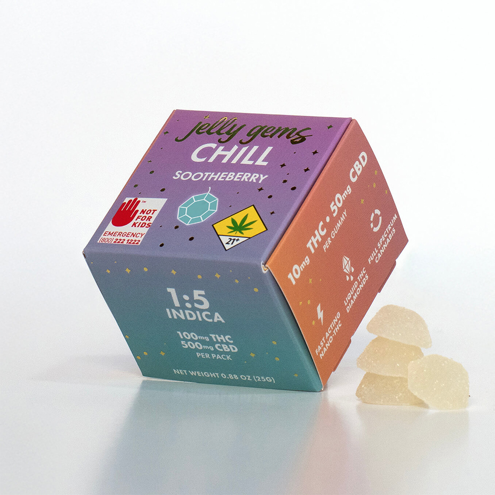 1:5 Sootheberry [10pk] (100mg THC/500mg CBD)