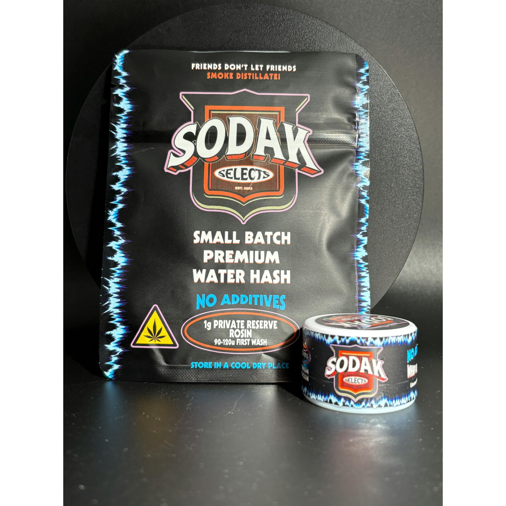 Sodak Selects - Swamp Water Fumez - [1g] Live Rosin Badder - Indica