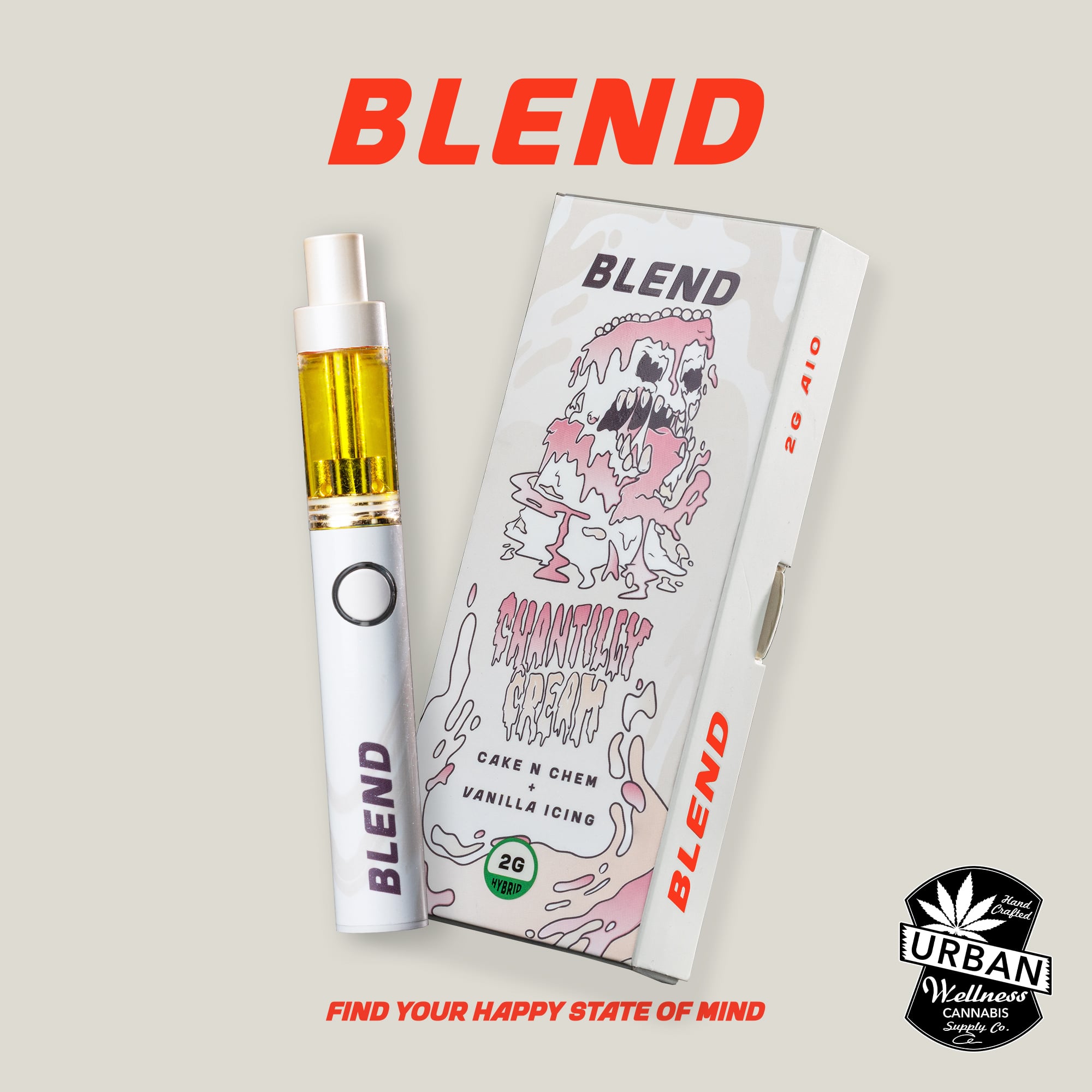 Shop Berry White - Indica - 2000mg | Urban Wellness - 98th