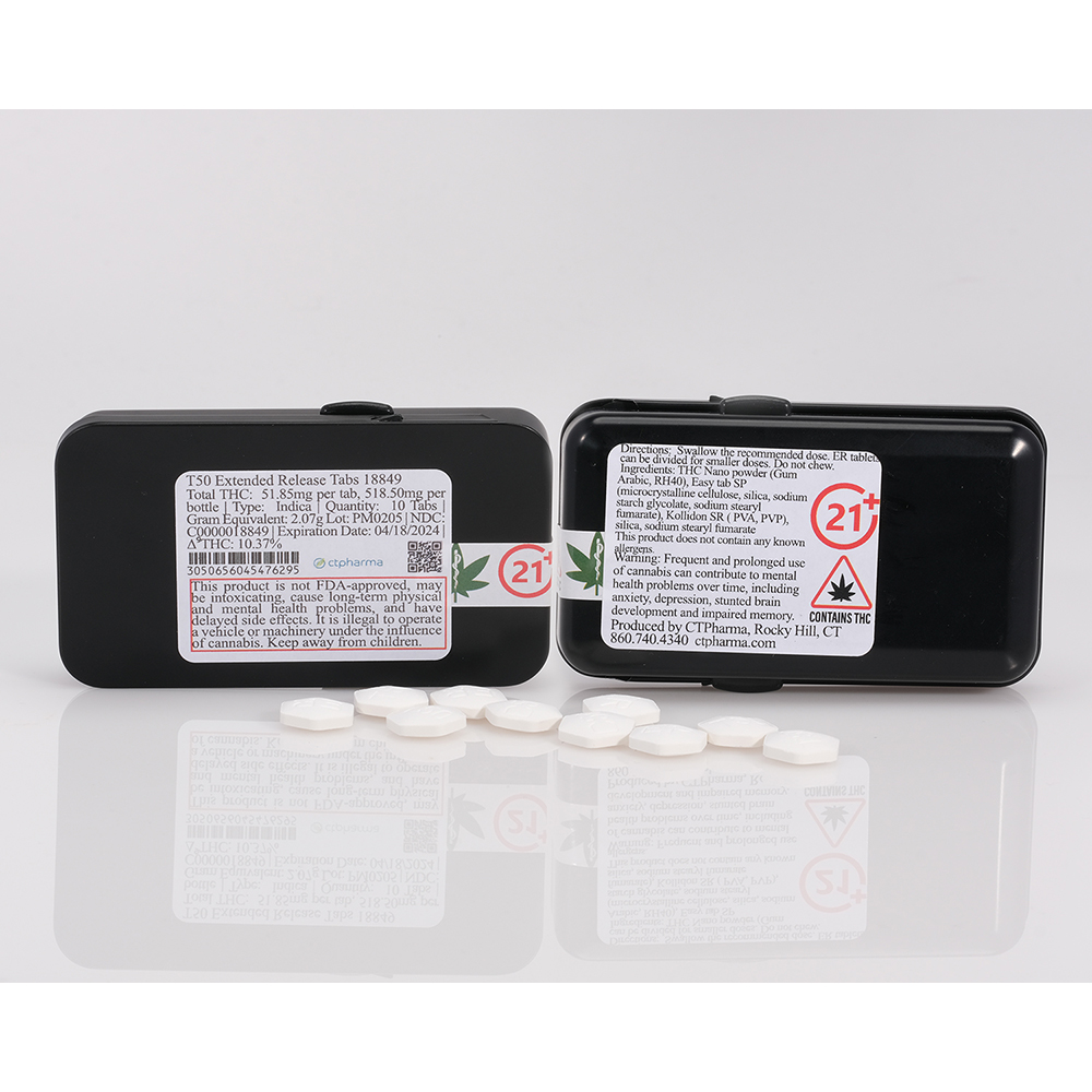 T50 Extended Release Tabs 18849 [10pk] | CTPharma | Tablets - Jane