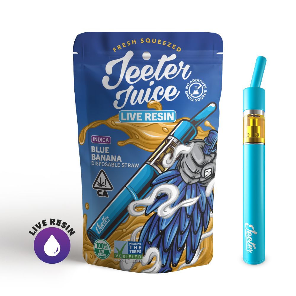 Peanut Butter Cup [500mg] Jeeter Live Resin Disposable Straw Jane