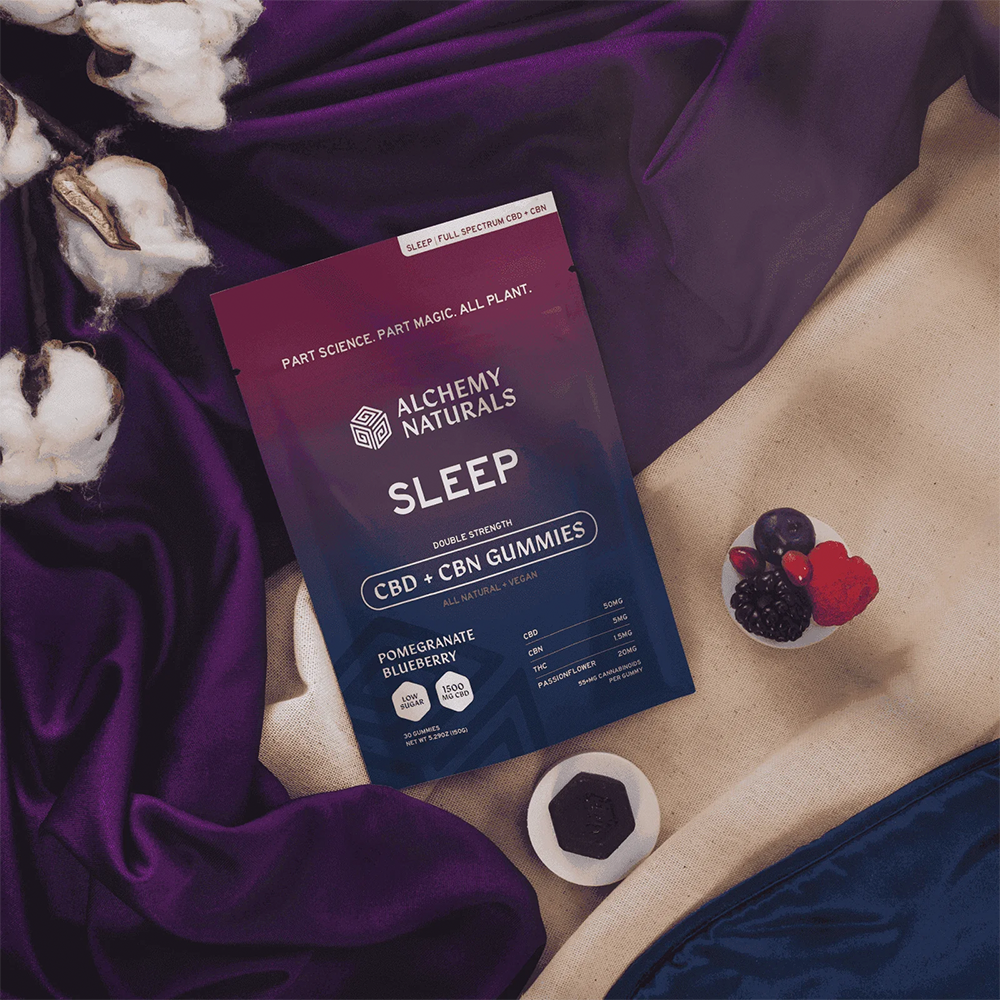 Sleep - Pomegranate Blueberry [30pk] (1500mg CBD/150mg CBN/45mg THC)