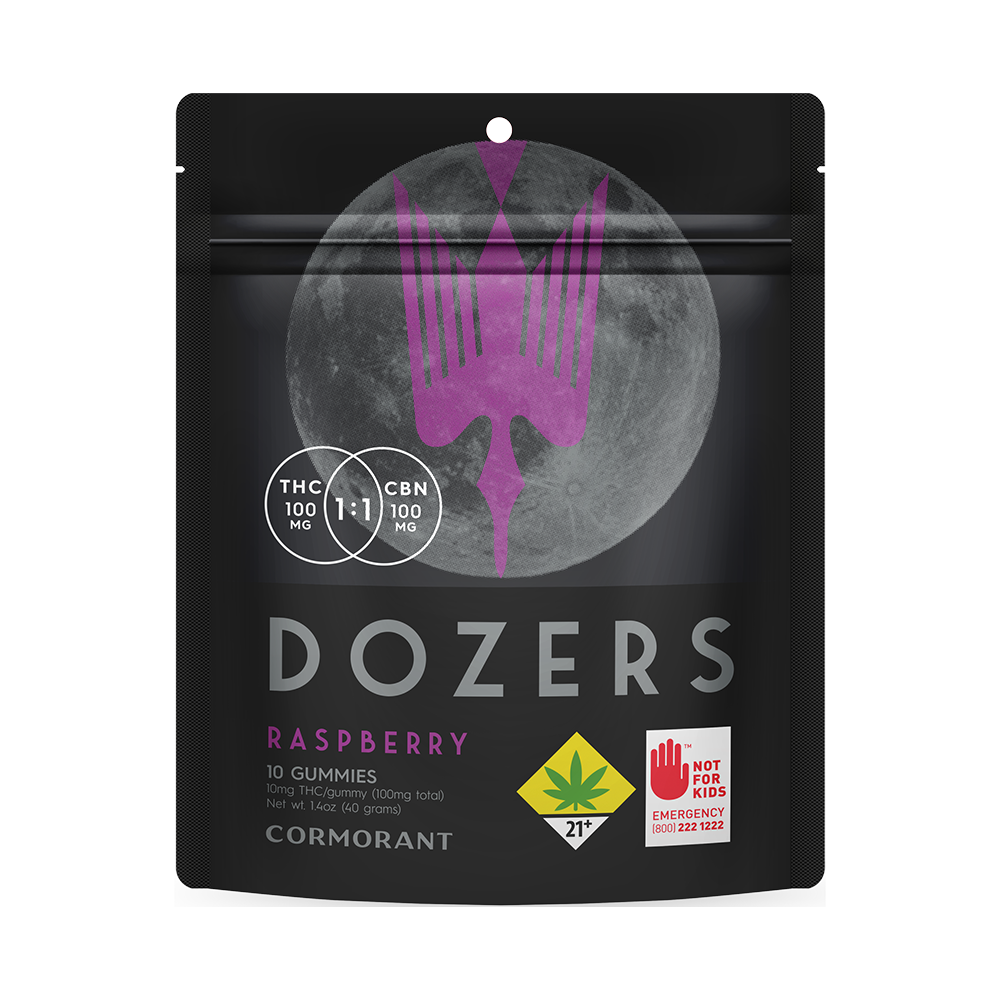 Raspberry 10pk Cbn/100mg Thc