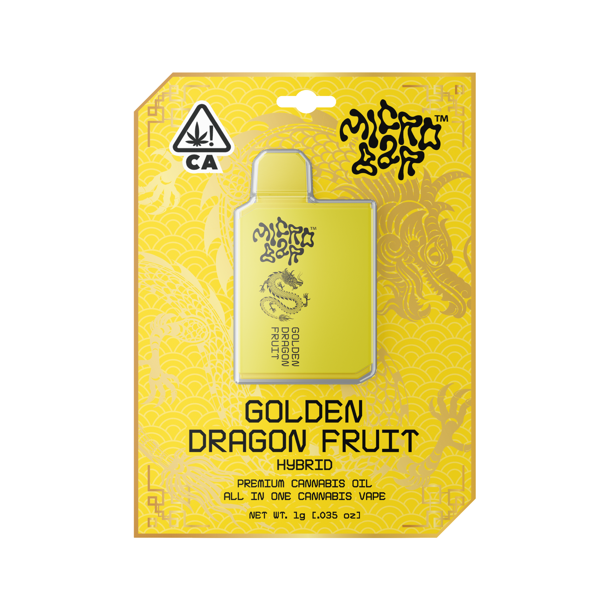 Golden Dragon Fruit - 1G - AIO [1000mg]