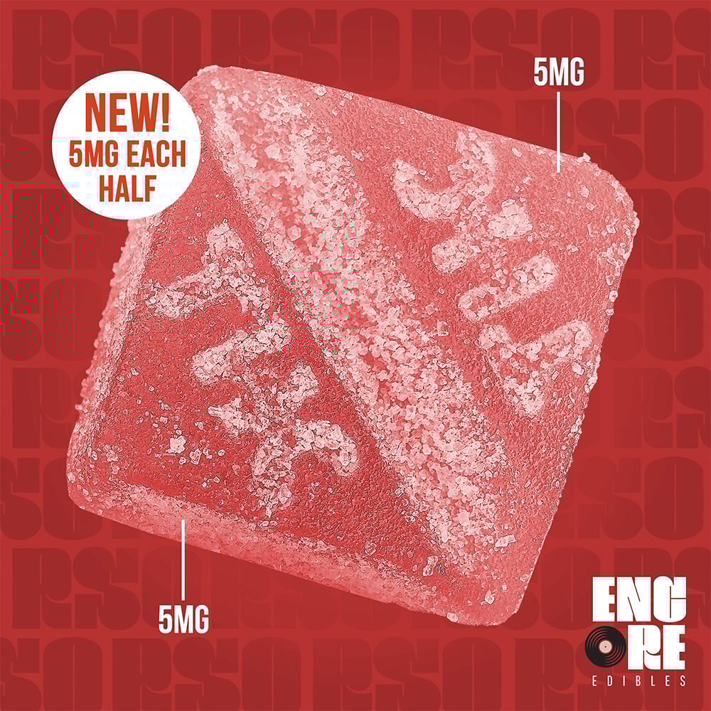 Encore - Sour Black Cherry (H) RSO Gummies (9.8mg 10pk) C0020026899