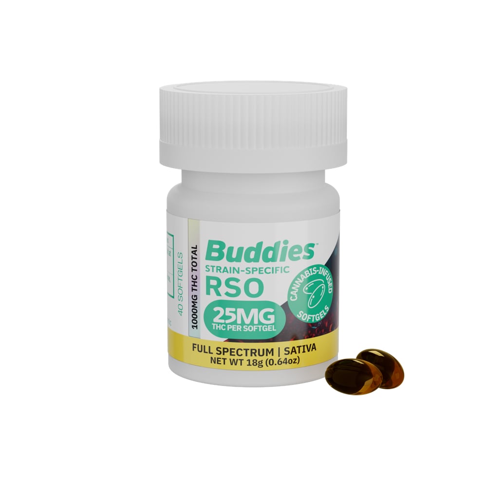 25mg Sativa [40ct] (1000mg)