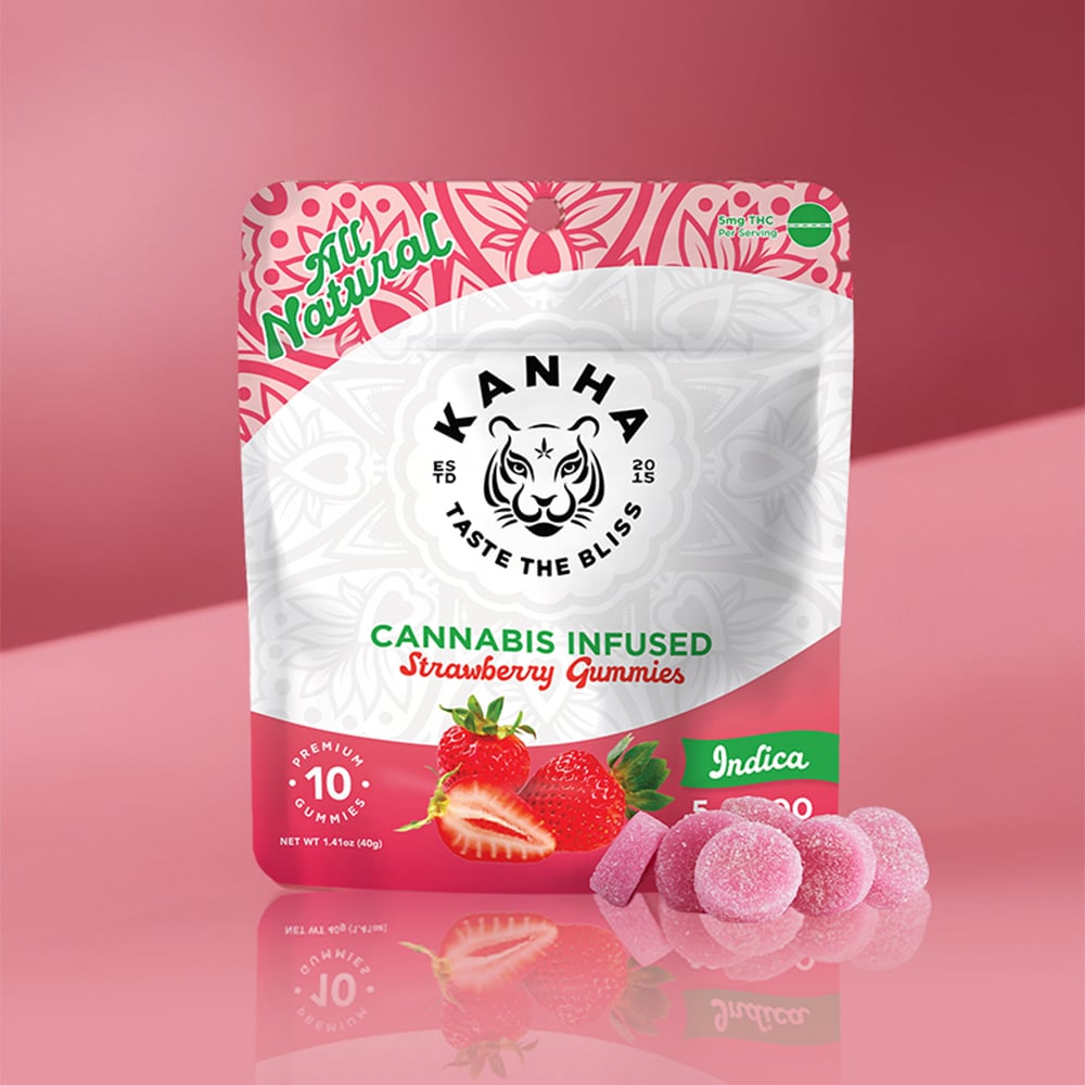 Strawberry - Indica [10pk] (100mg)