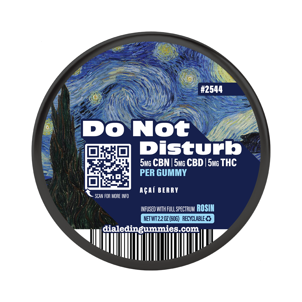 100mg - Do Not Disturb - Rosin Gummies (20pk)