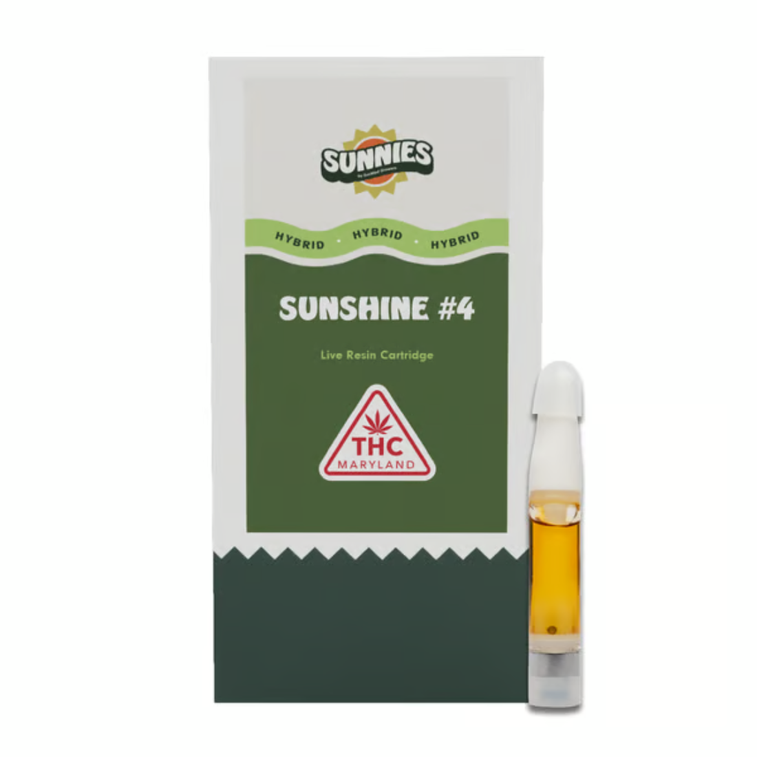 SUNMED  SUNSHINE #4  LIVE RESIN CART  HYBRID