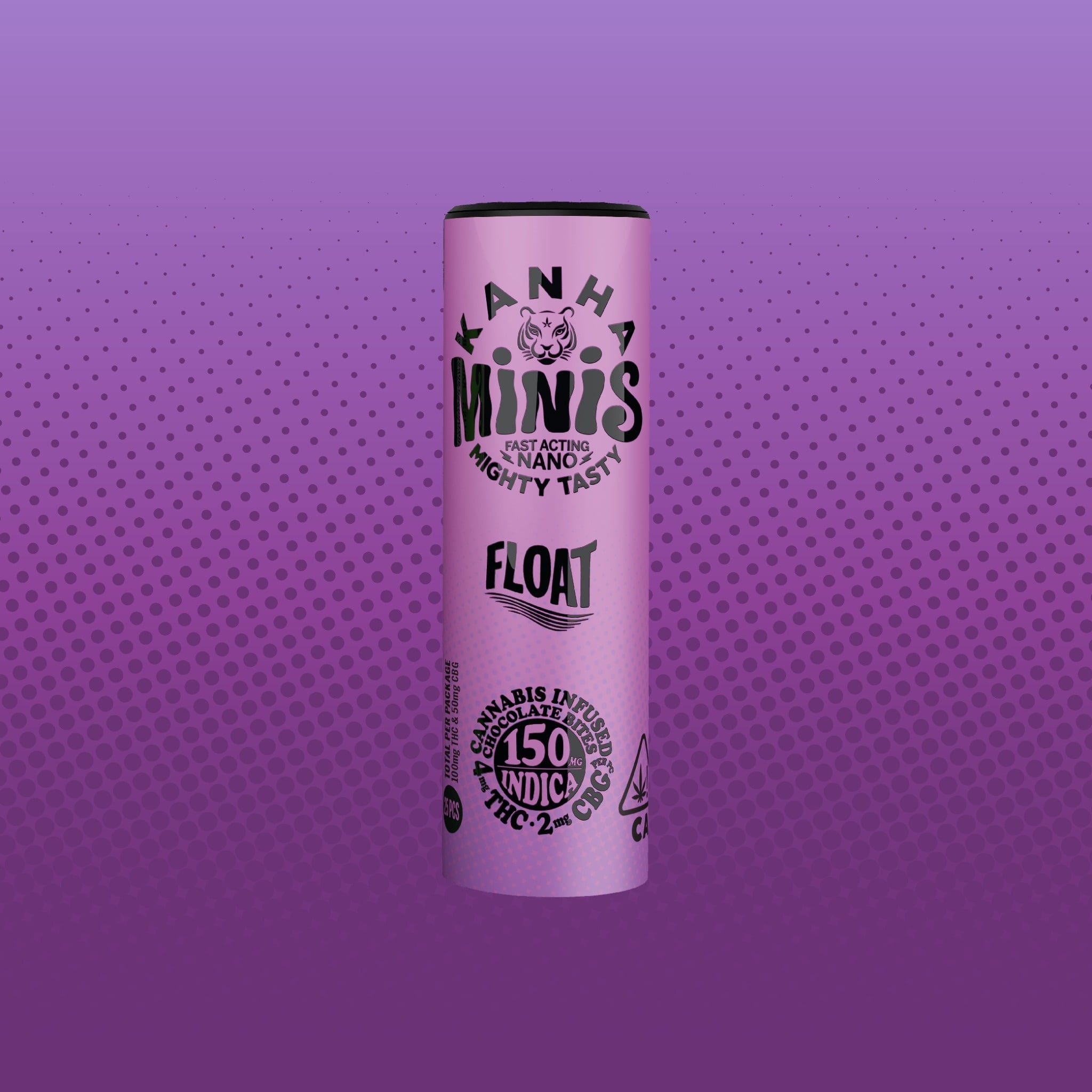 Minis FLOAT [25pk] (100mg THC/50mg CBG)