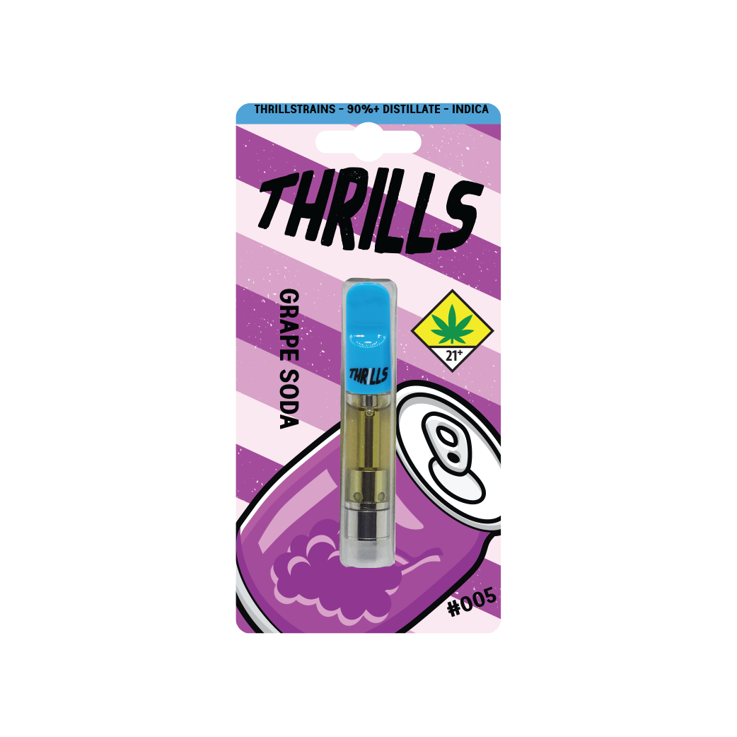 【 CRD】CDT-Grape Monster  1ml Grape Daddy Kush monsters 1000 Resin 510 Thread Cartridge