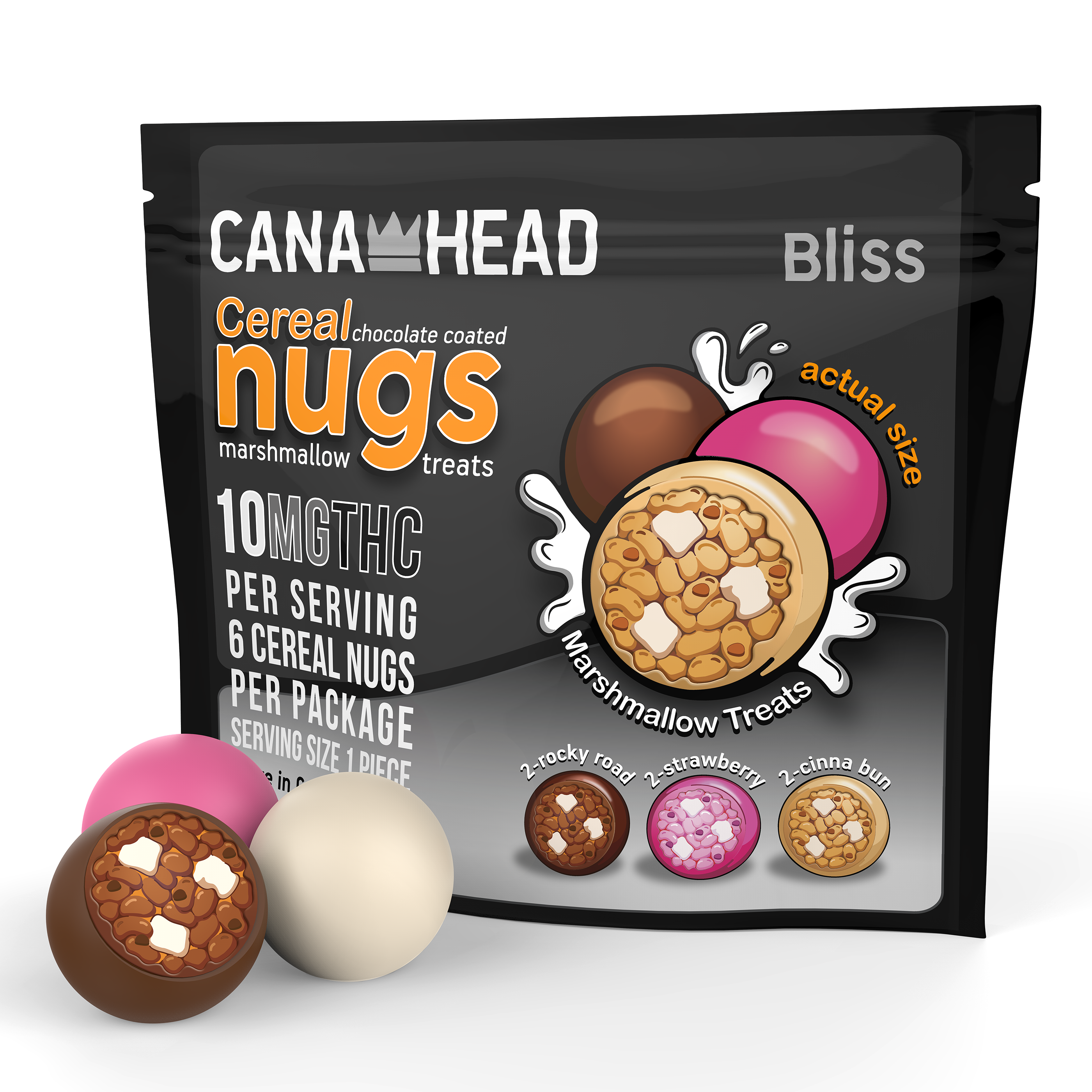Marshmallow Cereal Nugs [6pk] (60mg THC)