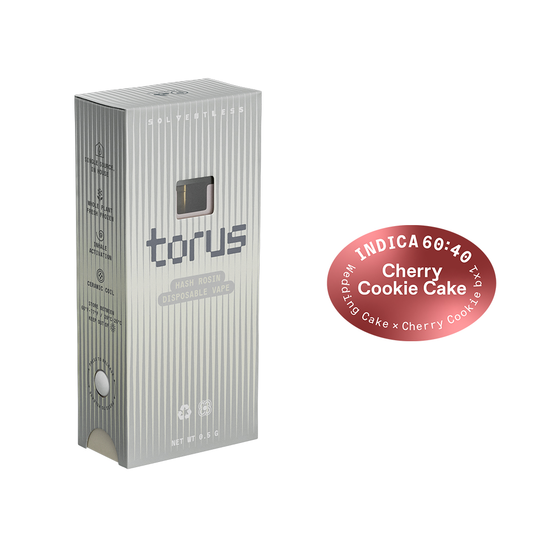 Cherry Cookie Cake Torus Rosin Cartridge Jane