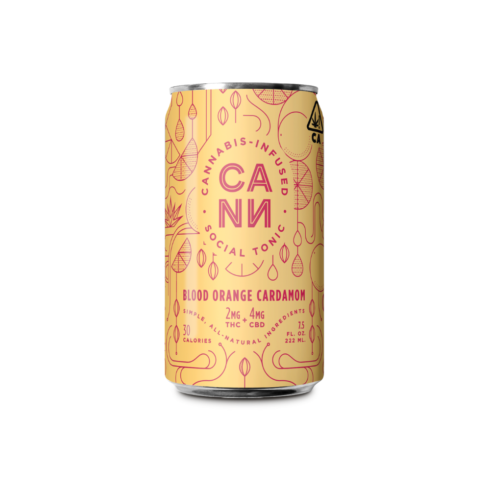 Blood Orange Cardamom Single (2mg THC, 4mg CBD) Blood Orange Cardamom Single (2mg THC, 4mg CBD)