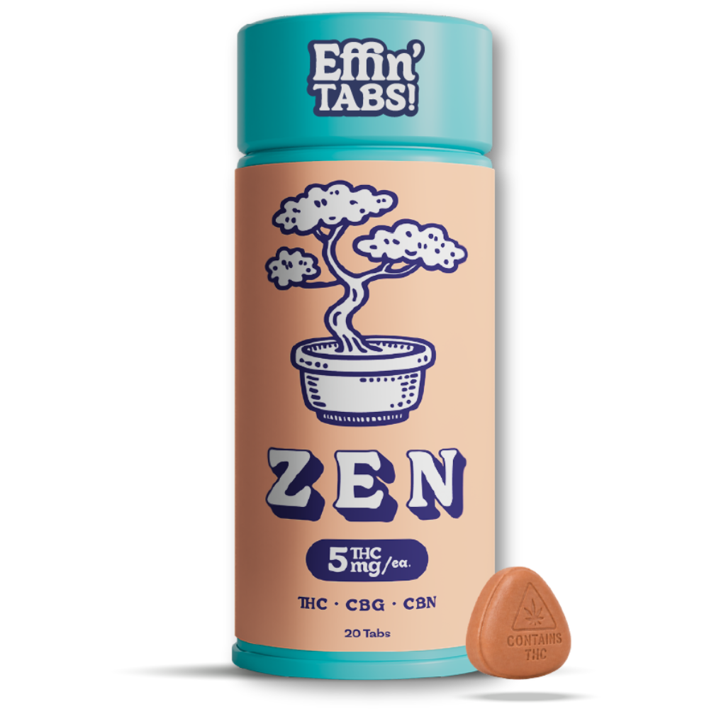 Effin' Zen [20pk] (100mg THC/50mg CBG/20mg CBN)