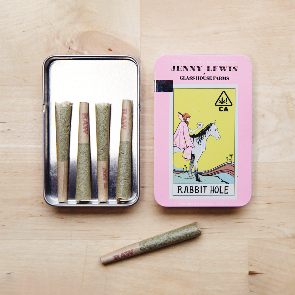 Jenny Lewis Rabbit Hole Sour Diesel [.5g] Glass House Farms 5