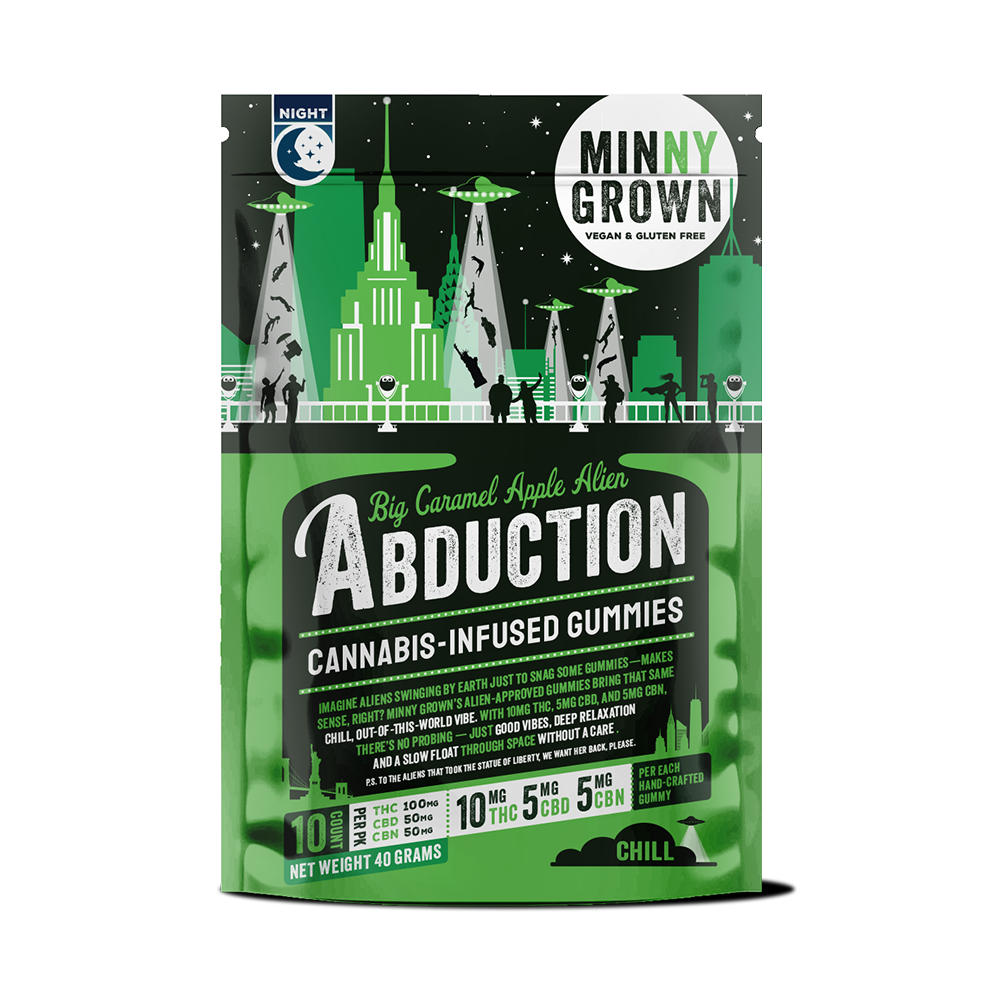 2:1:1 Caramel Apple Alien Abduction [10pk] (100mg THC/50mg CBD/50mg CBN)