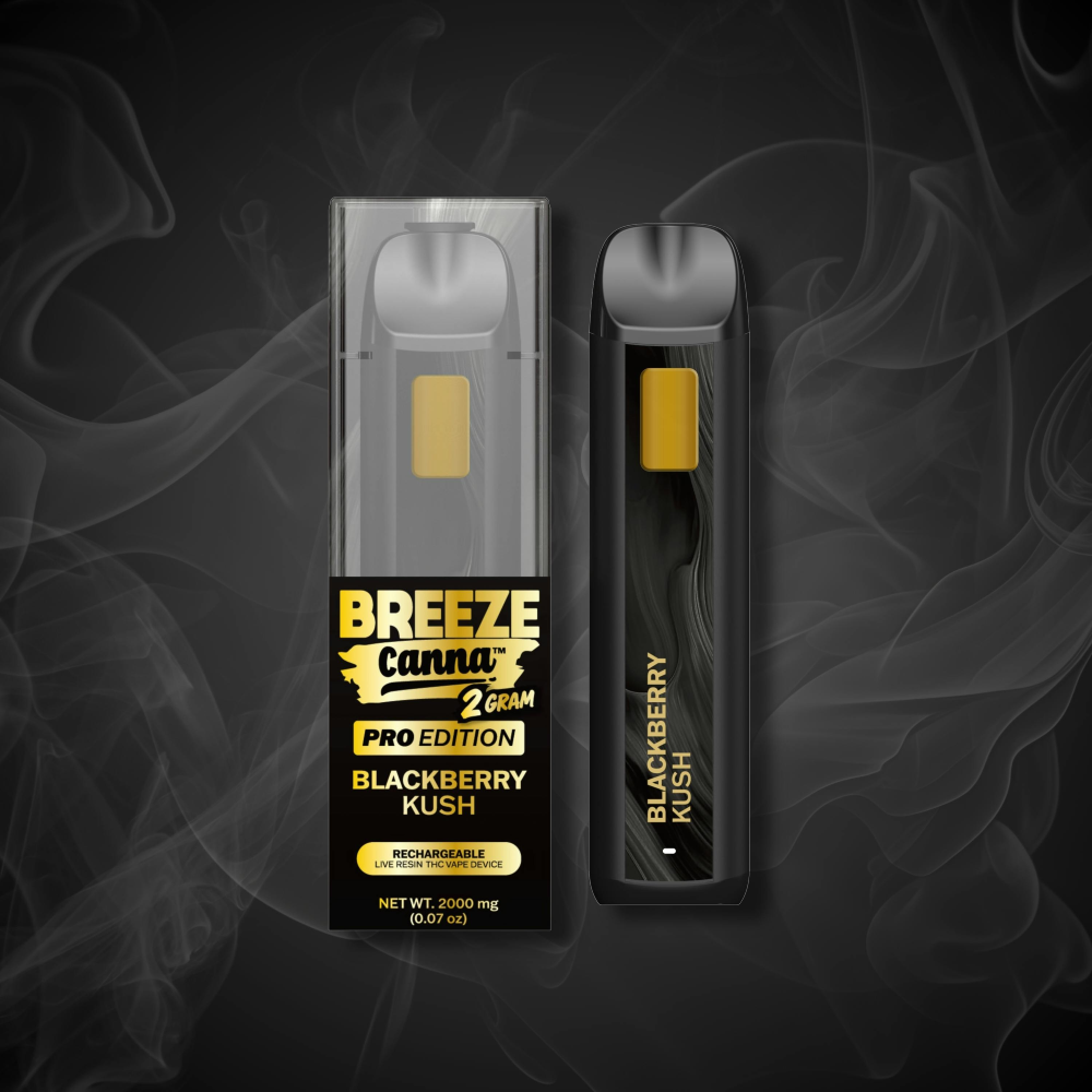 Blackberry Kush - 2g PRO Vape Device — BREEZE Canna