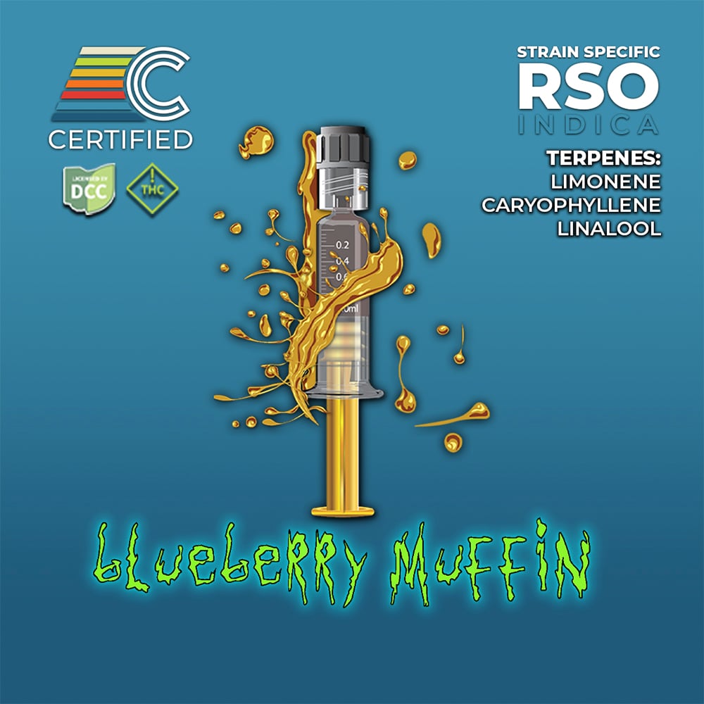 Certified Cultivators Blueberry Muffin RSO Indica