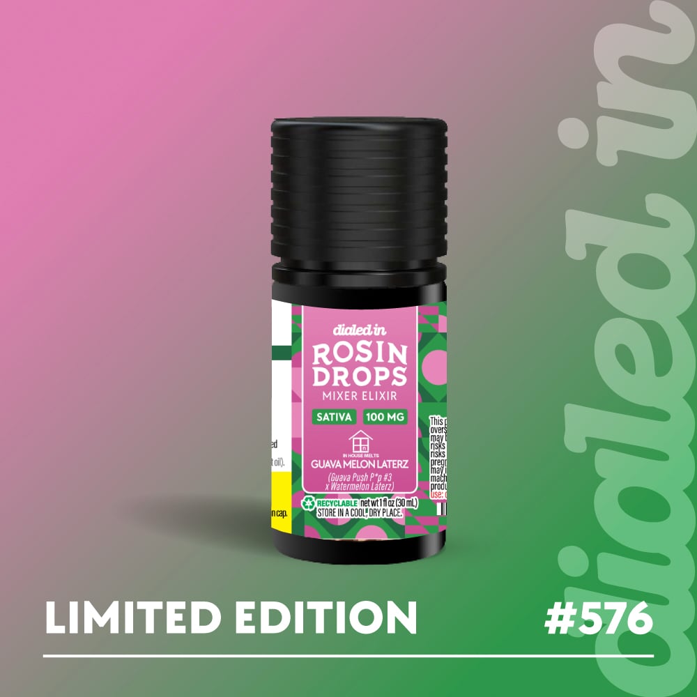 100mg - Guava Melon Laterz - Rosin Drops
