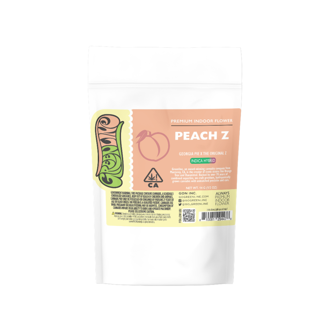 Peach Z | Greenline | Cannabis Strain - Purple Lotus