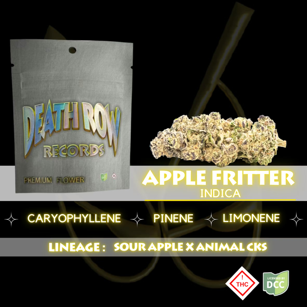DEATH ROW RECORDS - APPLE FRITTER - PREROLL - [1G] - 2PK - HYBRID